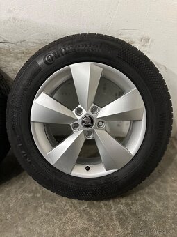 Zimná sada 5x112 R17 , 215/65/17 Škoda Nanuq - Kodiaq Tiguan - 5