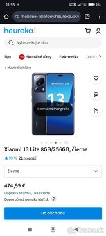 Xiaomi 13 Lite 8/256 black - 5