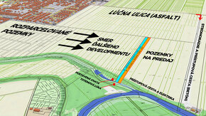 POZEMOK Bernolákovo - ELEKTRIKA, pri ZÁSTAVBE RD, 2x PRÍSTUP - 5