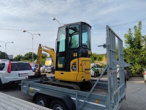 Báger Komatsu PC16, rýchloupinák, 3lyžice. - 5