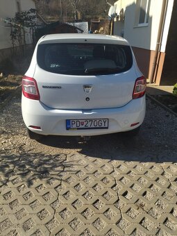 Predám Dacia Sandero II 1.2 benzín 77600km - 5