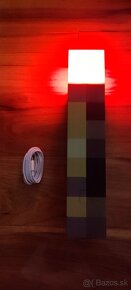 Minecraft Torch dekoratívna lampa - 5