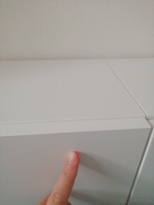 Predám - skrinky IKEA BESTA 3 ks spojené skrutkami - 5