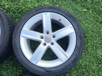 Kolesá originál Audi Ronal 5x112 r17 225/45 letné - 5