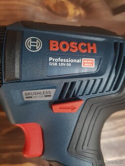 Bosch GSB 18V-50 Professional Aku príklepový vŕtací skrutkov - 5