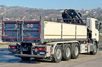 9024 Scania G450 - 8x4 – Sklápěč/Valník + HR-HIAB 322 EP-5 H - 5