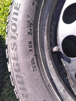 205/55R16 Bridgestone Blizzak LM001 na plechových diskoch - 5