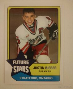 Hokejova karta Justin Bieber - 5
