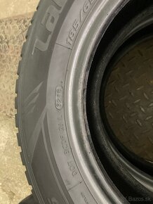 Zimné pneu 2 kusy 185/65R15 viem aj prezuť - 5