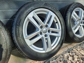 Alu Disky AUDI 5x112+Letné Pneu 225/50 R17 - 5