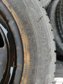 Zimné komplety 2ks 165/70 R14 - 5