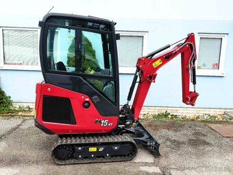 rypadlo Yanmar SV15VT pásový minibager - 5