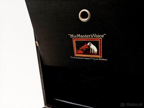 His Master’s Voice - starožitný gramofon na kliku ze 20. let - 5