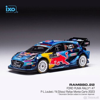 Modely Ford Puma Rally1 1:43 IXO - 5