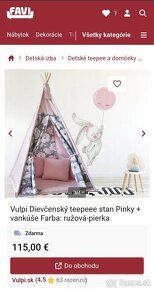 Detske teepee stan - 5