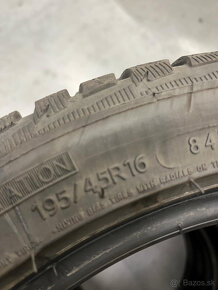 Predam zimne pneumatiky Michelin 195/45R16 - 5