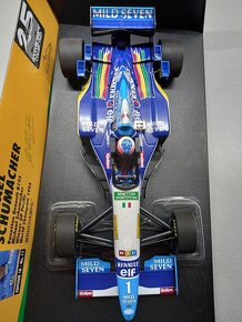 F1 BENETTON B195 MILD SEVEN PACIFIC 1995 SCHUMACHER 1:18 - 5