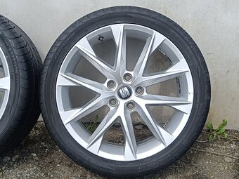 Elektróny Seat Leon FR 5x112, pneumatiky 225/40 R18 - 5