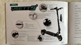 Predám Vsett 9 Plus-Vsett 9+, elektrickú, značkovú kolobežku - 5