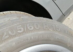 Elektróny 5x112 R15 s pneumatikami 205/60 R15 - 5