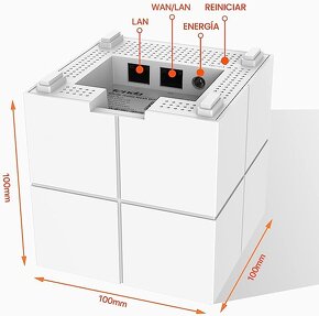 Predám Tenda Nova MW6 (2-pack) - WiFi Mesh Gigabit system - 5