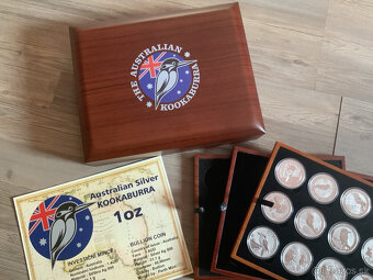 Luxusná etue pro stříbrné mince Kookaburra 1oz Perth Mint - 5