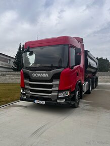 SCANIA G500 4x2 ťahač + náves, koryto Schwarzmuller 27m3 - 5