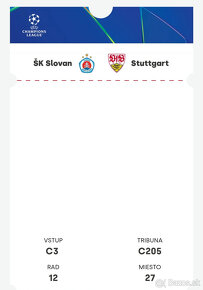 Šk Slovan Bratislava - Stuttgart Champions league 21.1.2025 - 5