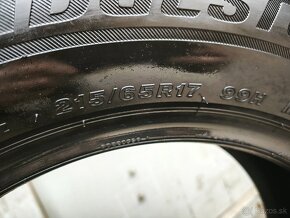 BRIDGESTONE 215 65 17 ZIMNE/ZANOVNE - 5