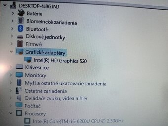 rozpredám na diely notebook Hp elitebook 840 g3 - 5