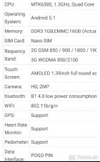Smartwatch Android Hodinky s telefónom a fotoaparátom - 5