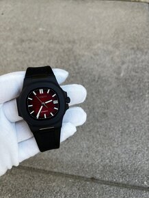 Seiko mod Nautilus Red - 5