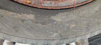 4x100 R15 Opel zimná sada (plechy+ pneu 185/65r15) - 5