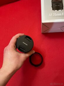 Ako nový Objektív Samyang AF 75 1.8 Sony e-mount - 5