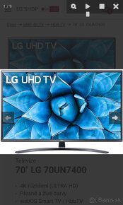 Napredaj 70'' LG UHD TV, webOS Smart TV - 5