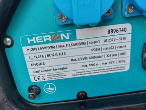 Elektrocentrala Heron 3500 W - 5