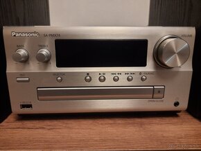 Predám strieborný stereo audio systém Panasonic SA-PMX 74 - 5