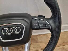 AUDI VYHRIEVANÝ MULTIFUNKČNÝ VOLANT s logom S - 5