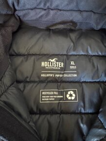 Zimná PUFFER bunda Hollister XL - 5