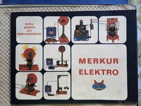 Retro Stavebnica Merkúr elektro 102, r.v. 1970 - 5