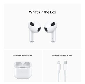 Predám Apple AirPods (3. generácie) s Lightning nabíjacím pu - 5