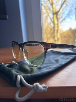 GUNNAR Berkeley Fade Onyx, jantárové sklá - 5