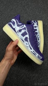 Nike Air Force 1 Low '07 QS "Purple Skeleton Halloween" - 5