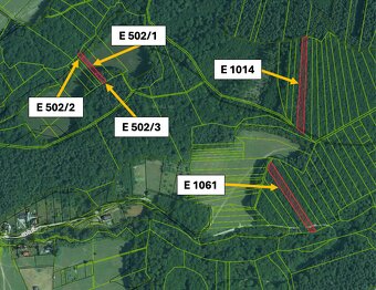 Púchov (Horné Kočkovce) – 2.103 m2 LESY a ORNÁ PÔDA – PREDAJ - 5