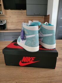 Air Jordan 1 Retro High OG Turbo Green/Sail-White - 5