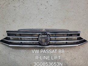 Volkswagen passat b8 lift naraznik 3g0807221f - 5