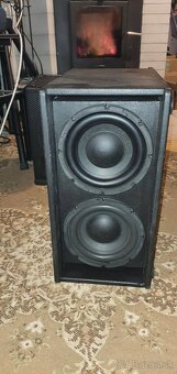 Predám subwoofer 2x8 - 5