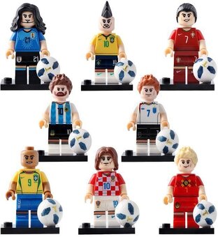 Figúrky futbal + basketbal (8 a 10ks) typ lego - 5