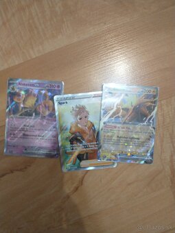 Pokémon karty V, V Max, ex, GX , holo , staré karty - 5