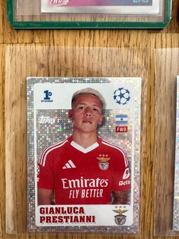 FUTBALOVÉ SAMOLEPKY KARTIČKY TOPPS CL 24/25 - 5